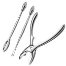 Axyaa Crab Tools Set: Zinc Alloy Scissors & Pliers Clip Trio