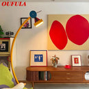 Axyaa Color Geometry LED Children Floor Lamp for Family Bedroom