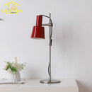 Axyaa Retro LED Table Lamp E27 Red/Orange/Black Adjustable Modern Designer Desk Light