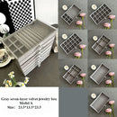 Axyaa 7-Layer Jewelry Organizer with Grids, Drawer, and Display Rack