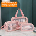 Axyaa Large Capacity Beauty Case Makeup Organizer Storage Wash Bag