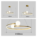 Axyaa LED Chandelier for Home and Restaurant Decoration