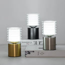 Axyaa Cordless Magnetic Desk Lamp, Three-Level Dimmable LED Table Lamp, Rechargeable & Portable
