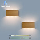 Axyaa Wireless LED Wall Lamp Touch Dimming Night Light - 3 Colors