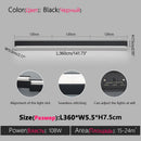 Axyaa Modern LED Ceiling Lamp with Clip Splicing and Three Color Light