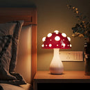 Axyaa Shiitake Desk Lamp: Biomimetic LED Lighting, AC/USB Powered, Amanita Mushroom Design