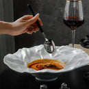 Axyaa Deep Plate: Creative Western & Japanese Ceramic Tableware for Artistic Hotel Dining