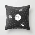 Axyaa Moon Series Geometric Cushions Cover 45X45CM