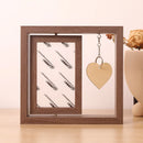 Axyaa Rotating Wooden Photo Frames - Personalized Couples Gifts