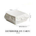 Axyaa Irregular Stone Plate Dish Hotel Restaurant High-end Tableware
