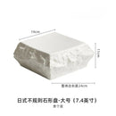 Axyaa Irregular Stone Plate Dish Hotel Restaurant High-end Tableware