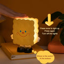 Axyaa Cartoon Cookies Night Light USB Rechargeable Lamp for Baby Bedroom