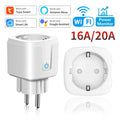 Axyaa Smart Plug 20A 16A with Power Monitoring & Timing for Alexa Google Home