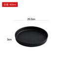 Axyaa Frosted Ceramic Service Plate Set - Restaurant Tableware for Dining and Entertaining