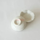 Axyaa Flower Chinese Pastry Tea Ceramic Fruit Snack Dim Sum Plate