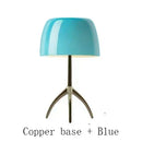 Axyaa LED Glass Desk Lamp Postmodern Design for Home Decor