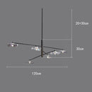 Axyaa LED Chandeliers for Modern Living Room Indoor Lighting