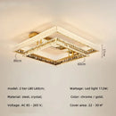 Axyaa Luxury Crystal LED Ceiling Chandelier with Smart Dimmable Lights and Artistic Design