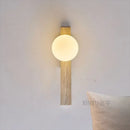 Axyaa Wabi Sabi Limestone Wall Light Sconce for Bedroom Living Room LED Lighting