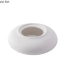 Axyaa Ceramic Dinner Steak Snack Dessert Sushi Plates - Creative Restaurant Household Utensils