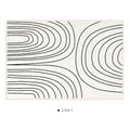 Axyaa Modern Minimalist Large Area Rug for Bedroom and Living Room Decor