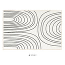 Axyaa Modern Minimalist Large Area Rug for Bedroom and Living Room Decor