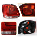 Axyaa VW POLO 6R 2009-2014 Tail Light Assembly, Left/Right Side Lamp, No Bulbs