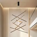 Axyaa Modern Ceiling Chandelier for Dining Room - Elegant Hanging Pendant Light Fixture