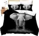 Luxurious Sea Turtle Print Duvet Set by Axyaa - Microfiber Comforter Bedding with 2 Shams