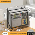 Axyaa Mesh Desk Organizer for Countertops, File Holder, Letter Tray, Paper Sorter