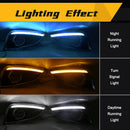 Axyaa Hyundai IX35 LED Daytime Running Lights Turn Signal Lamp White Yellow Blue