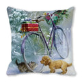 Axyaa Christmas Cat Dog 2023 Pillowcase Snowman Gift Set Decor