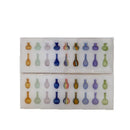 Axyaa Mini Colored Glass Hydroponics Terrarium Vase
