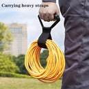 Axyaa Cord Holder Strap - Heavy Duty Organizer with Handle and Hook Loop