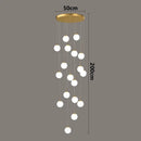 Luxury Nordic Villa Chandelier - Axyaa Living Room Hanging Lights