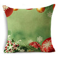 Axyaa Christmas Pillow Covers: Santa Socks Nutcracker Throw Pillowcase for Home Decor
