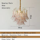 Axyaa Retro Luxury Glass Pendant Light for Living, Bedroom, Dining Room