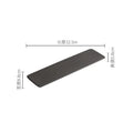 Axyaa Water Pattern Sushi Plate Serving Dish, Long Strip Plate for Restaurant