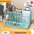 Axyaa Metal Mesh Office & Cosmetic Storage with Scratch-Resistant Pads