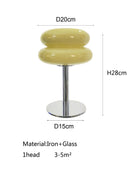 Axyaa Bauhaus Mushroom Lamp: 9-Level Brightness Dimming for Bedroom & Living Room