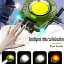 Axya Rechargeable Clip Light: Mini COB LED Flashlight