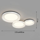 Axyaa Smart LED Ceiling Light for Nordic Home Decor and Bedroom Lighting