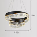Axyaa Elegant Chandelier Pendant Lights for Dining Room Ceiling Lamps