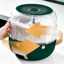 Axyaa 6 Grid Rice and Grain Dispenser Container