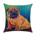 Axyaa Animal Print Pillow Cover: Stylish Sofa & Chair Linen Cushion Cover Art