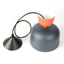 Axyaa Nordic Aluminum Macaron Pendant Lights: Modern Industrial LED Chandeliers for Home Decor