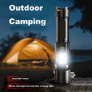 Axya Rechargeable LED Flashlight: Super Bright, Waterproof, Zoomable for Camping