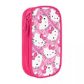 Axyaa Hello Kitty Pencil Case: Large Storage Pencil Pouch for Students