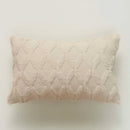 Axyaa Plush Cushion Cover in Nordic Style for Sofa, 30x50cm Decorative Pillow Cover