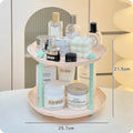 Axyaa Double-layer Desk Organizer Shelf for Cosmetic and Office Storage
